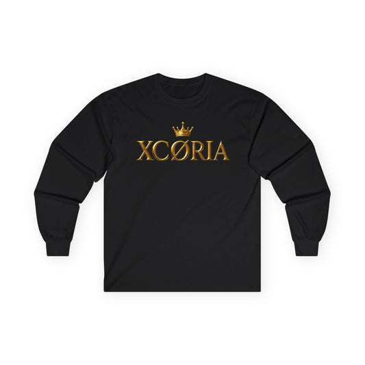 XCØRIA™ Long Sleeve Tee – Maglia Unisex Maniche Lunghe (Royal Street Edition)