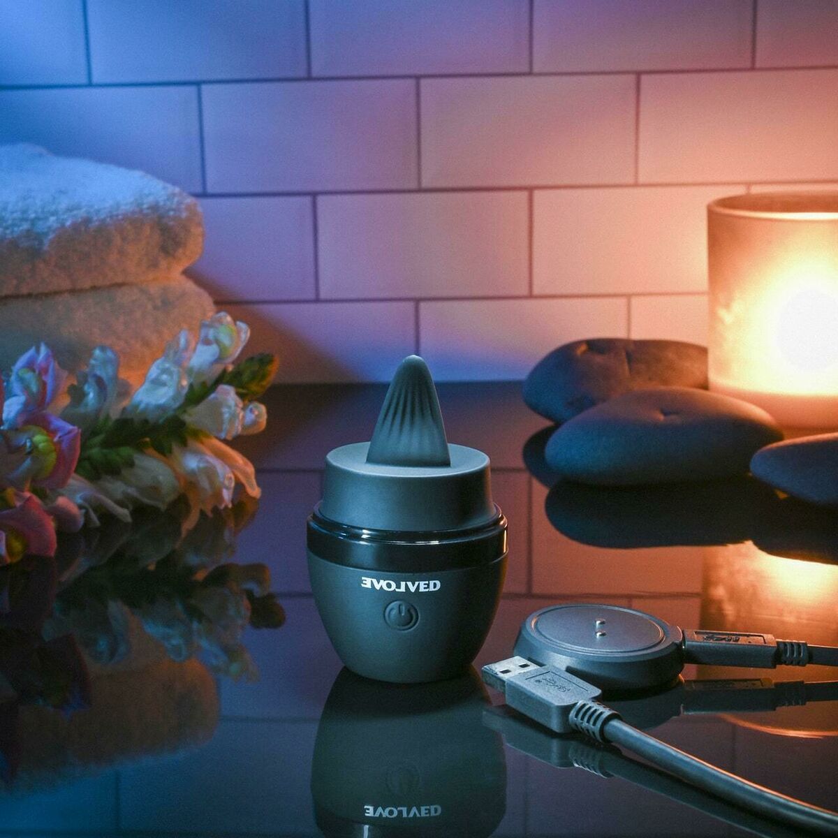 XCØRIA™ Evolved Vortex – Stimolatore Ricaricabile Smart Black Edition-6