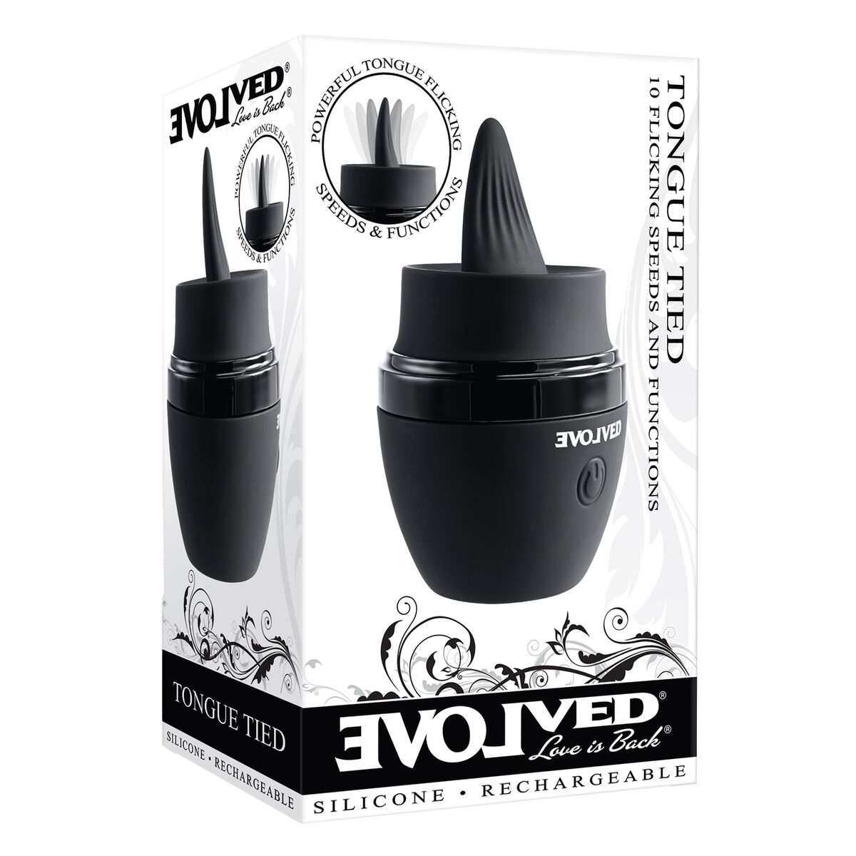 XCØRIA™ Evolved Vortex – Stimolatore Ricaricabile Smart Black Edition-1