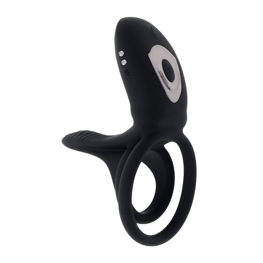 Cock Ring Playboy Black-0
