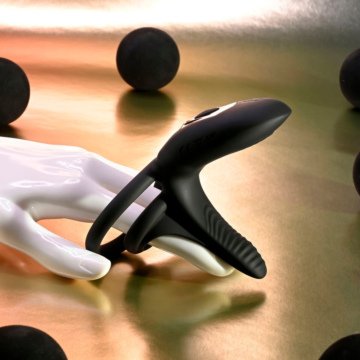 Cock Ring Playboy Black-10