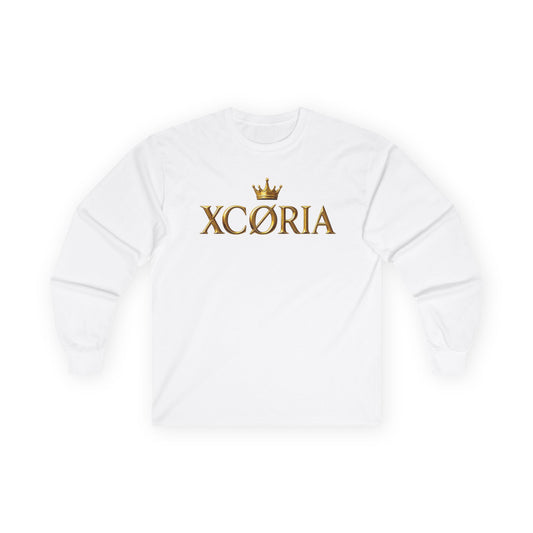 XCØRIA™ Long Sleeve Tee – Maglia Unisex Maniche Lunghe (Royal Street Edition)